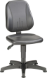 Bimos Arbeitsstuhl 9650-0551 Unitec 1 Sitzhöhe 440-620 mm mit Gleiter, Kunstleder Produktbild img1 S
