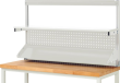 System-Aufbau KS-01 B1500xT40/300xH900 mm RAL7035 Montage auf Arbeitsplatte Produktbild