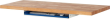 Tastaturauszug 2 B745xT485xH85 mm RAL7035/RAL5010 Montage an Tischplatte Produktbild