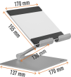 Tablet Ständer RISE für Tablets 7" bis 13" bis 1 kg Produktbild
