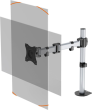 Monitor Halterung SELECT 1 Monitor bis 27" 8 kg Tischklemme Produktbild img4 S
