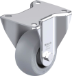 Bockrolle Rad-D80mm Gummi BK-POES 80KF-SG Produktbild