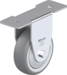 Bockrolle Rad-D75mm Gummi BPA-TPA 75KF-29 Produktbild img1 S