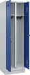 S/W-Gard.-Schrank EVOLO mit 100 mm hohem Sockel RAL 7035/ Produktbild