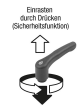 KIPP Klemmhebel Kunststoff mit Innengewinde und Sicherheitsfunktion, Gewindeeinsatz Edelstahl Produktbild img3 S