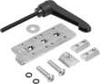 PROFILGLEITER MIT KLEMMHEBEL, FORM:F FESTLAGER, ZINK, KOMP:POM D=M06 Produktbild img1 S