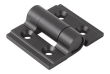 SCHARNIER MIT RASTFUNKTION 35X30, ALUMINIUM SCHWARZ ELOXIERT, A1=21, B1=15 Produktbild img1 S