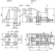 KIPP Niederzugspanner und Niederzug-Gegenhalter aus Stahl Produktbild img2 S