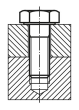 KIPP Sechskantschrauben mit Schaft DIN 931/ISO 4014, Edelstahl Produktbild img3 S