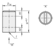 KIPP Magnete rund mit bearbeitbarer Haftfläche (Stabgreifer) aus NdFeB Produktbild img2 S
