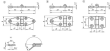 SCHARNIER WARTUNGSFREI FORM:A 140X50, STAHL VERZINKT, A1=39, A2=39, A3=70, A4=70 Produktbild img2 S