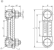 KIPP Ölstandsanzeiger Form B, mit Thermometer Produktbild img2 S