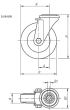 KIPP Lenkrolle Produktbild img2 S