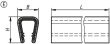 KIPP Kantenschutzprofile mit integriertem Stahlklemmband, Form E Produktbild img2 S