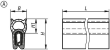 KIPP Kantenschutzdichtprofile mit integriertem Stahldrahtkern, Form A Produktbild img2 S
