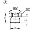 KIPP Schmiernippel Trichterform nach DIN 3405, Form A, gerade Produktbild img2 S