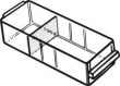Ersatzschublade Typ150-0 B55xT153xH41 mm transparent RAACO Produktbild