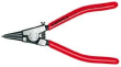KNIPEX 46 11 Sicherungsringzange für Greifringe auf Wellen schwarz atramentiert Produktbild img1 S