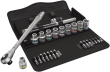 Steckschlüssel-Satz 1/2" ZYKLOP push 28-teilig Wera Produktbild