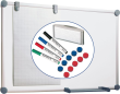 Whiteboard Komplett-Set H 900 x B 1200 mm Produktbild