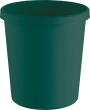 Papierkorb 18 l grün 331mm recycling K-Stoff Produktbild