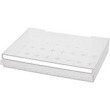 Etiketten für Schublade Typ 250-03 weiß Satz = 6 Stück RAACO Produktbild