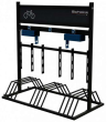 Mobiler Fahrradständer Model E mit 3 Steckdosen 40 kg Produktbild