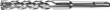 Hammerbohrer SDS-Plus Trijet Ultimate 12x160/100mm heller Produktbild