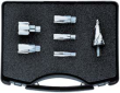 Einschnittgewindebohrer- Satz M12 bis M32 x1,5 mitStufenbohrer 7-32,5mm FORMAT Produktbild