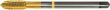 Maschinengewindebohrer DIN371 HSSE TiN Form B M27 GÜHRING Produktbild