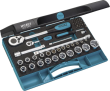 Steckschlüssel-Satz 953SPC 1/4" und 1/2" 47-teilig Hazet Produktbild