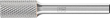 Frässtift HM zylindrisch mit Stirnverzahnung 1020 MICRO 6mm 10x20mm Pferd Produktbild