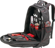 Werkzeugrucksack mit Rollen und Teleskopgriff 350x210x490mm Nylon FORMAT Produktbild img3 S