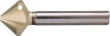 Kegelsenker ungleiche Teilung HSS ZrN 90Grad 3-Flächenschaft BECK Produktbild img1 S