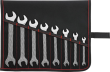 Doppelmaulschlüssel-Satz DIN3110 6-22mm 8-teilig in Rolltasche FORMAT Produktbild img1 S