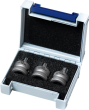 Kraft- Schraubenddrehersatz 1/2"3-teilig T30-T50 Shorty ASW Produktbild img1 S