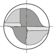 FORMAT GT Torusfräser VHM Z2 mittel HA TA-C  Produktbild img2 S