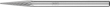 Kleinfrässtift HM Spitzkegelform 0311 5 3mm3x11mm Pferd Produktbild