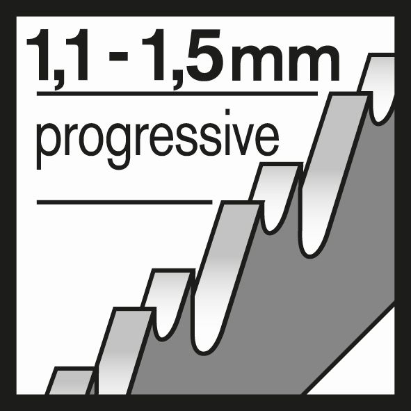 Bosch PRO Stichsägeblatt T 118 A Basic for Metal, 5er-Pack Produktbild img7 L