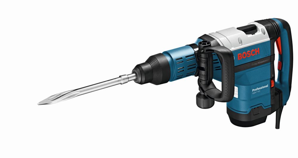 Bosch PRO Schlaghammer mit SDS max GSH 7 VC im Handwerkerkoffer Produktbild img2 L