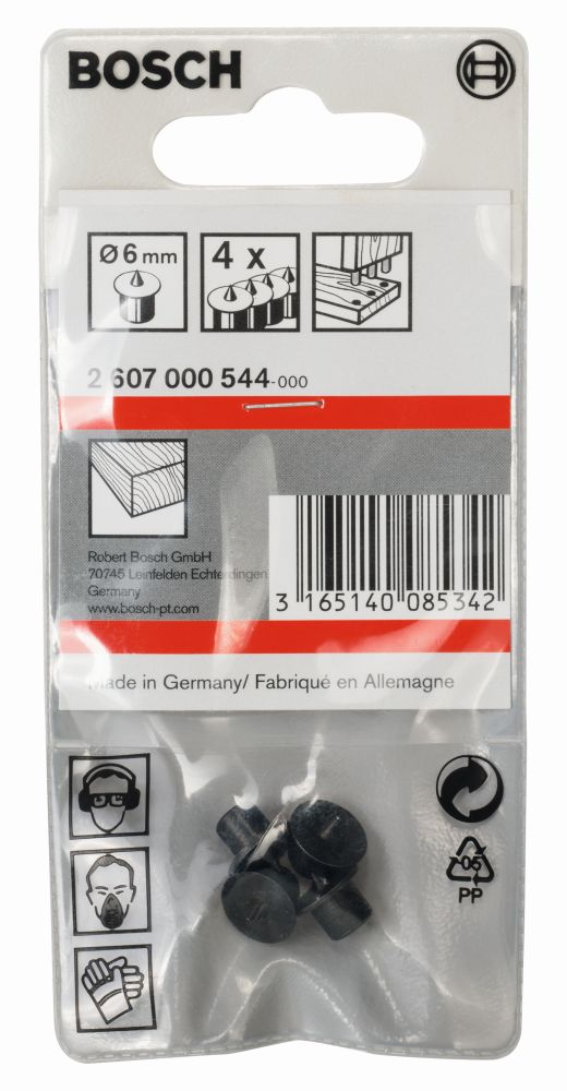 Bosch PRO 4-tlg. Dübelzentrierstift-Set, 6 mm Produktbild img2 L