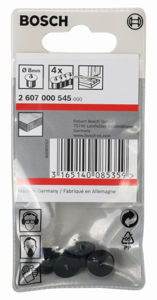 Bosch PRO 4-tlg. Dübelzentrierstift-Set, 8 mm Produktbild img2 L