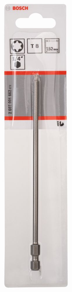 Bosch PRO Schrauberbit Extra-Hart T8, 152 mm, 1er-Pack Produktbild img2 L