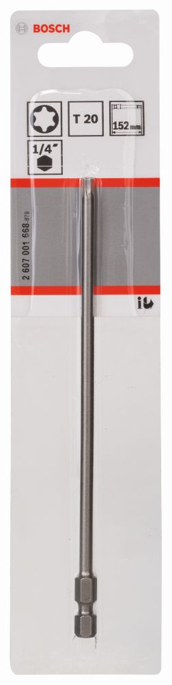 Bosch PRO Schrauberbit Extra-Hart T20, 152 mm, 1er-Pack Produktbild img2 L