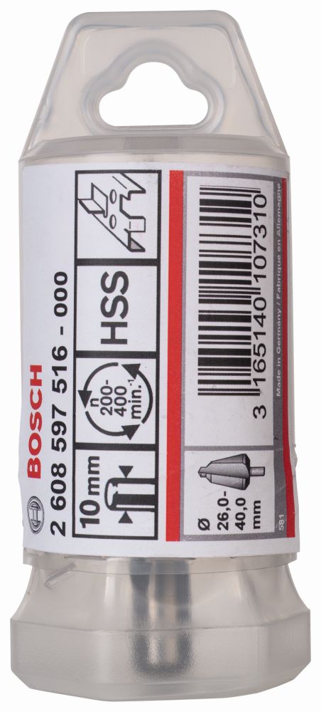 Bosch PRO Blechschälbohrer HSS, zylindrisch, 24 - 40 mm, 89 mm, 10 mm Produktbild img2 L