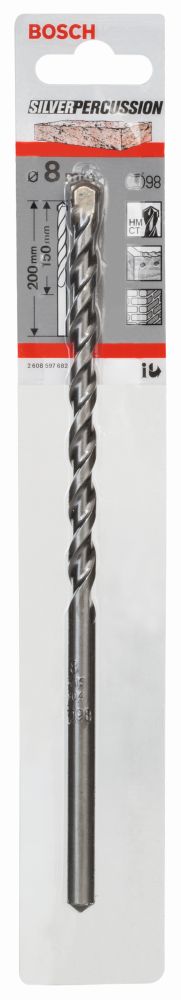 Bosch PRO Betonbohrer CYL-3, 8 x 150 x 200 mm, d 7,5 mm, 1er-Pack Produktbild img2 L