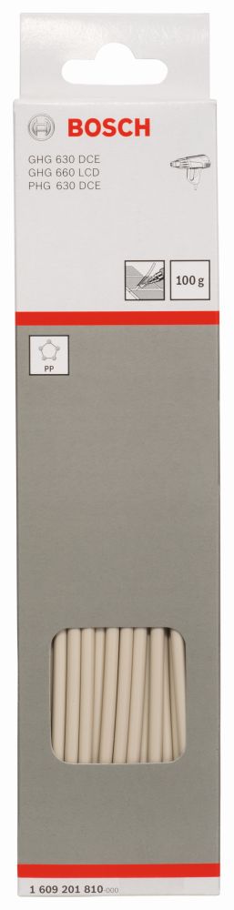 Bosch PRO Kunststoffschweißdraht, 225 mm, 4 mm, Polypropylen (PP) Grau Produktbild img2 L