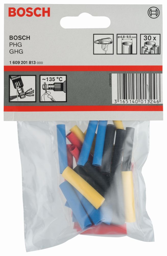 Bosch PRO Schrumpfschlauch für Bosch-Heißluftgebläse, 4,8 - 9,5 mm Produktbild img2 L