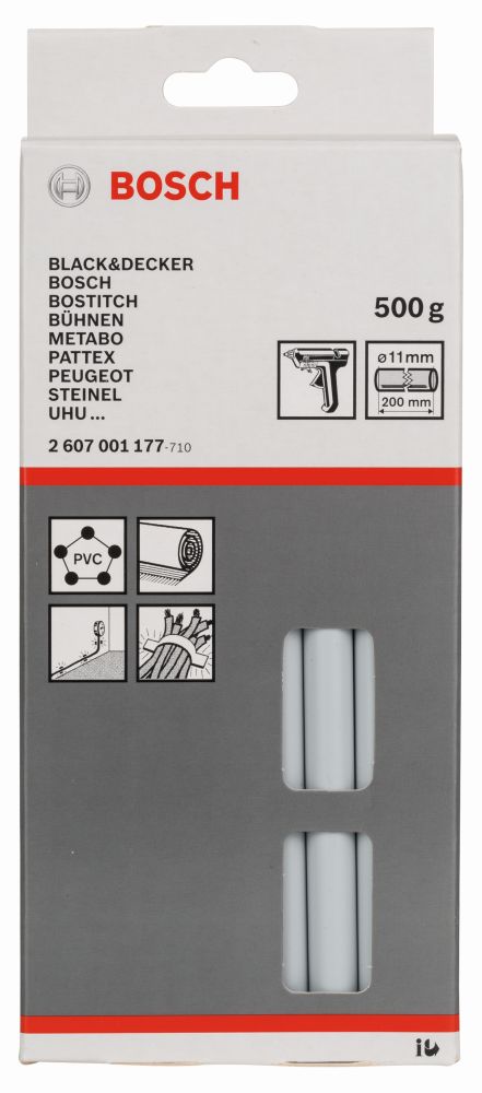 Bosch PRO Schmelzkleber, 11 x 200 mm, 500 g, grau Produktbild img2 L