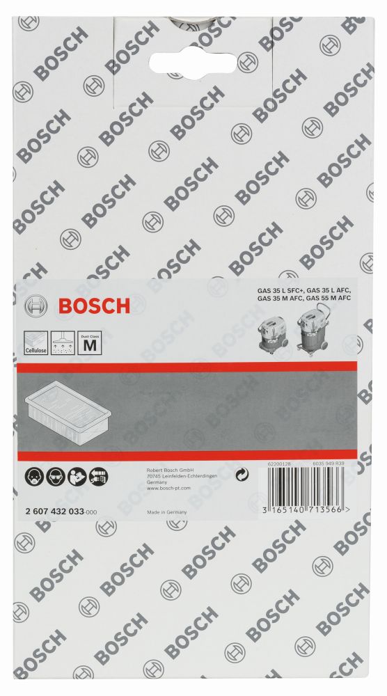 Bosch PRO Zellulose-Flachfaltenfilter Produktbild img2 L